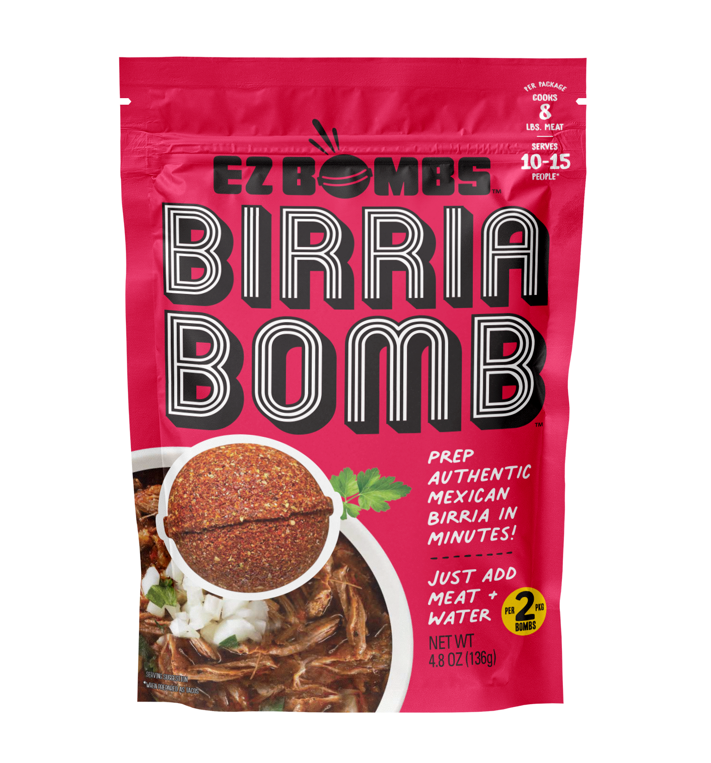 Birria Bomb pouch